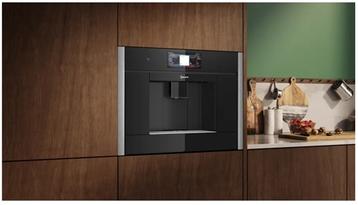 Fuldautomatisk indbygningskaffemaskine Flex Design - Neff N90 - Metallic Silver